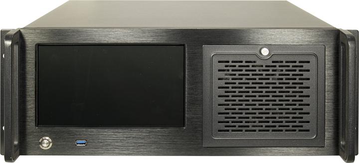 Actual product image Intertech Inter-Tech 48.3cm IPC 4U-4460TFT 4HE SERVER Touchpanel 8.9" (4 RU, 19 inch rack)