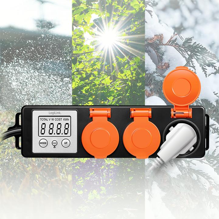 Actual product image LogiLink Check (3x, CEE 7/3)