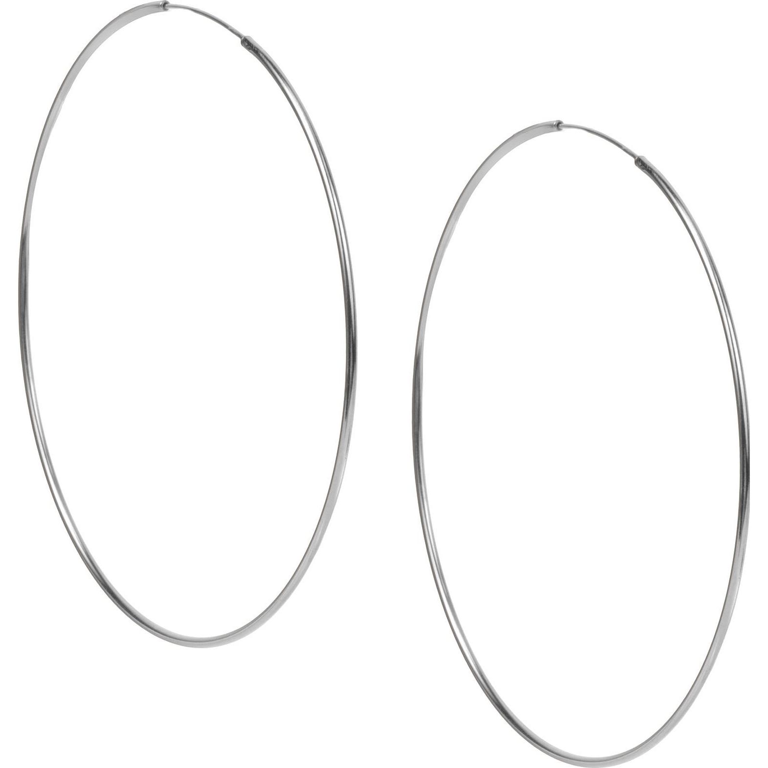 Favs, Ohrringe, Creolen, (925er Silber)