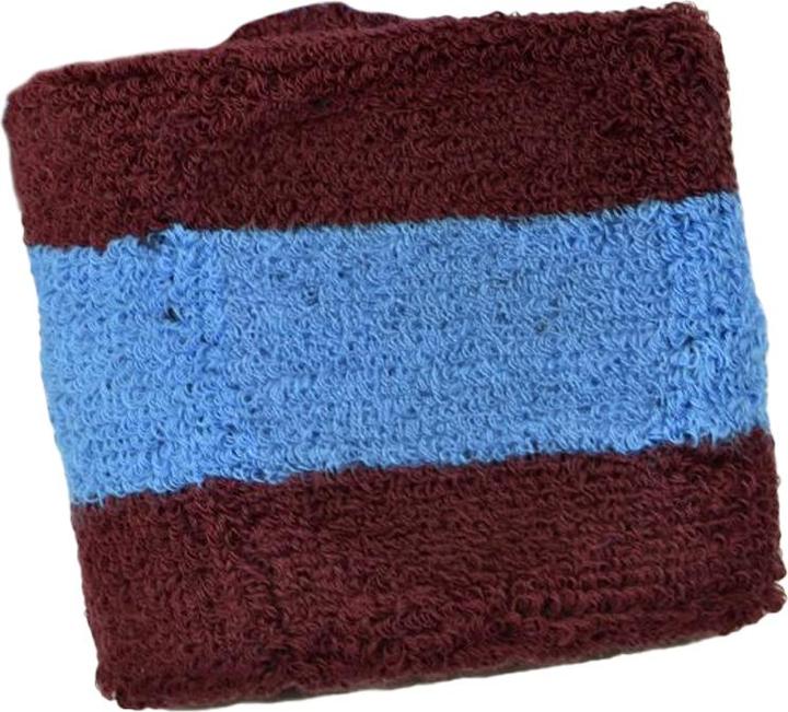 Produktbild West Ham United FC Adult Crest Baumwollarmband (2er Pack) (100% synthetisches Material)