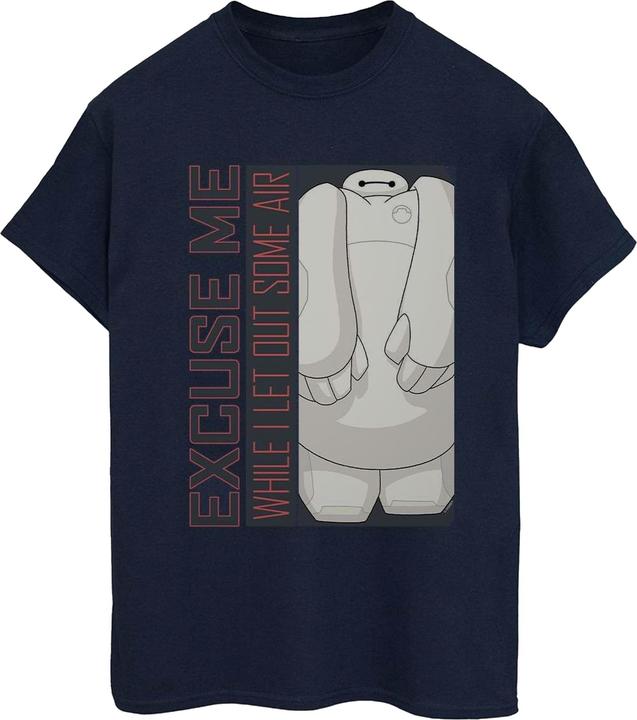Immagine prodotto Disney Big Hero 6 Baymax Excuse Me Some Air Maglietta Ampia Donna (3XL)