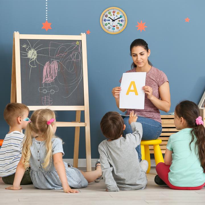 Produktbild Relaxdays Kinder-Wanduhr (30 cm)