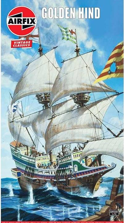 Actual product image Airfix Golden Hind 1:72 kit