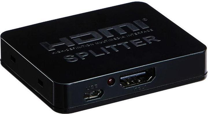 Immagine prodotto PremiumCord Sdoppiatore HDMI 1-2 porte, con interfaccia USB, 4K, FULL HD, 3D