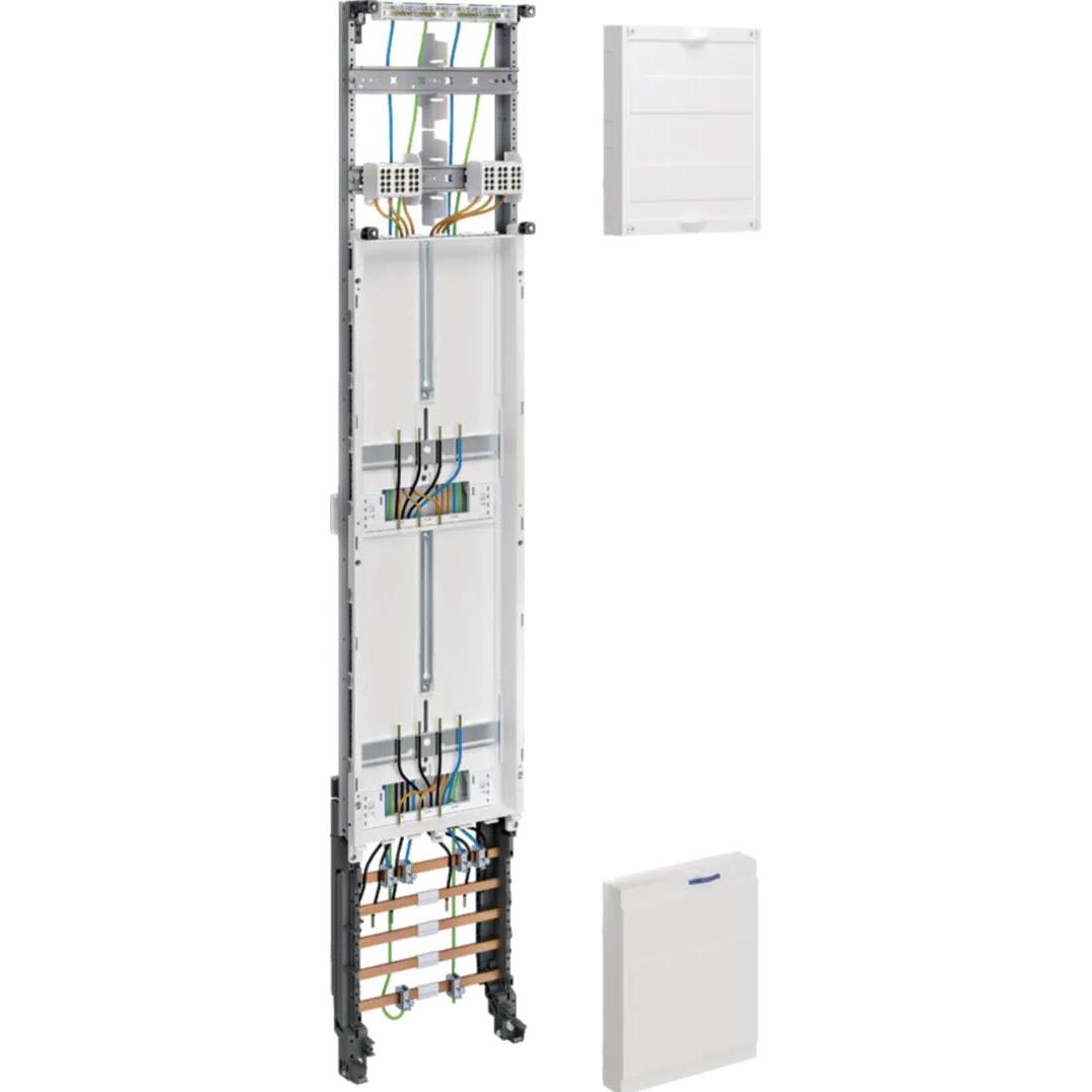 Hager, Systemstromversorgung, Komplettfeld EnBW ZH53Q3N 2Z 1feldrig