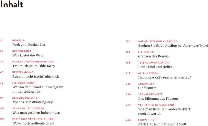 Produktbild Vom Glück zu reisen - Ein Reisehandbuch (Deutsch, Philipp Laage, 2022)