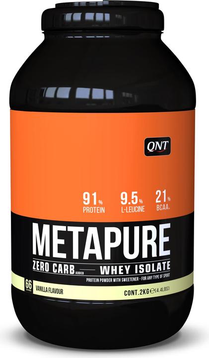 Actual product image QNT Metapure Zero Carb (Vanilla, 1 pcs., 2000 g)