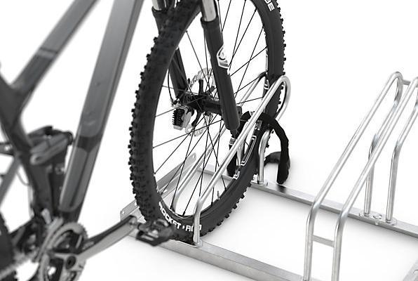 Actual product image eurokraft pro Bicycle stand, 18 mm tubular steel bracket