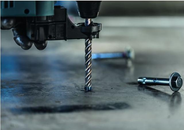 Actual product image Bosch Professional Zubehör Hammer drill EXPERT SDS plus 7X 1 piece 5.50 mm total length 265 Plus pcs. (5.5 mm)