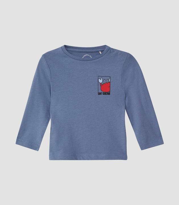 Produktbild S.Oliver T-Shirt Weiches Longsleeve mit Front- und Rückenprint (92)