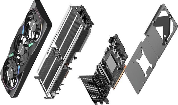 Image du produit PNY GeForce RTX 5070 Ti ARGB OC (16 Go)