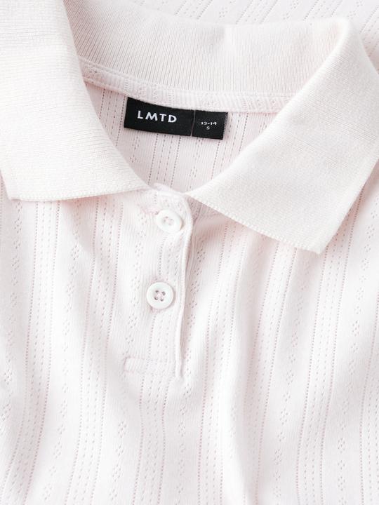 Actual product image Lmtd Pointelle Poloshirt (134, 140)