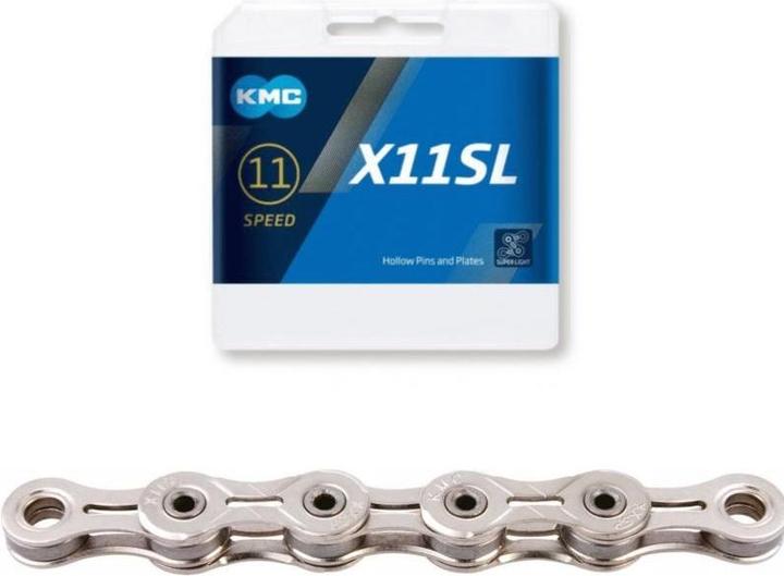 Actual product image KMC X-11-SL Silver (11-speed)