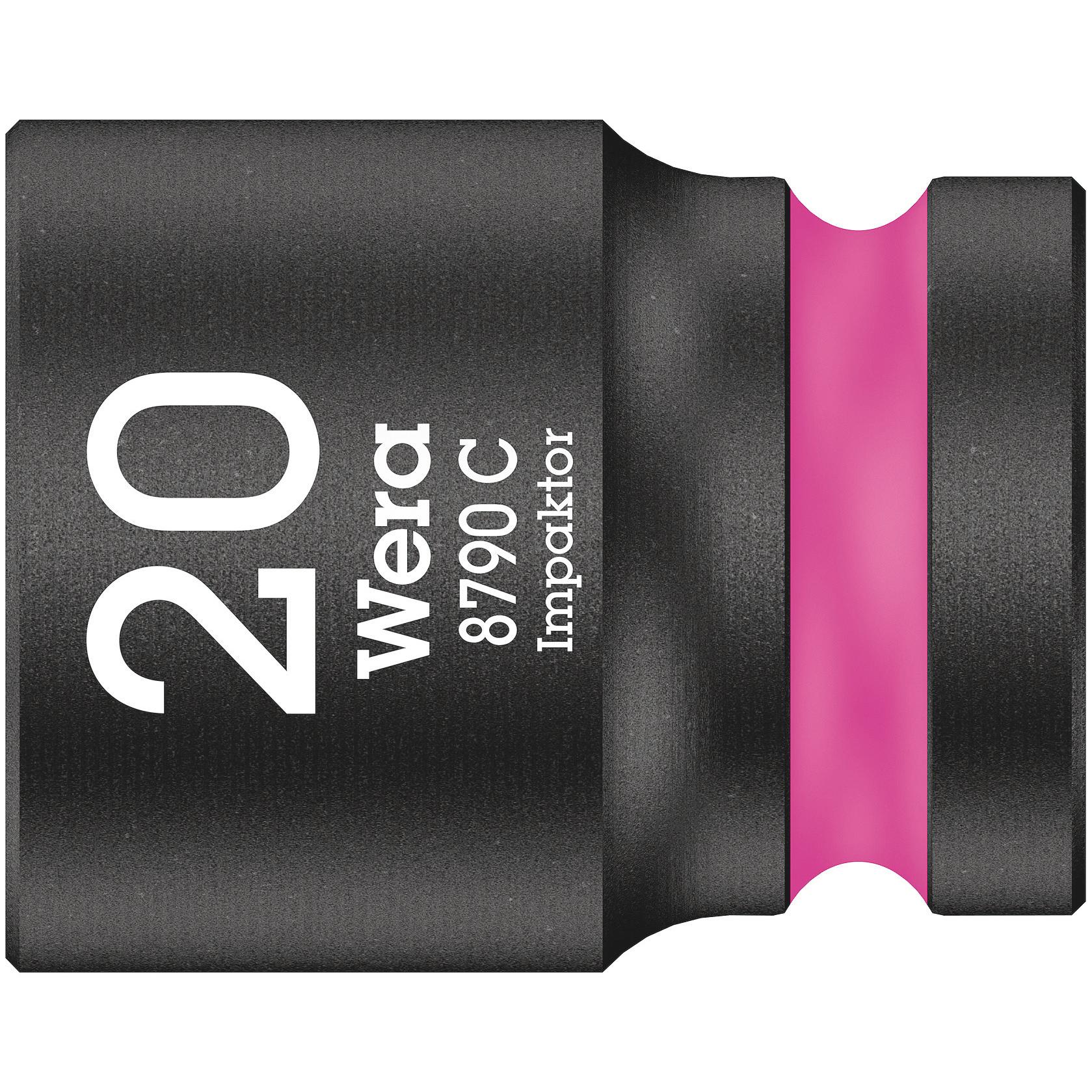 Wera, Steckschlüssel + Stecknuss, 8790 C Impaktor 20,0 (20 mm)