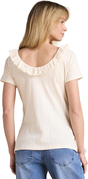Produktbild Envie de Fraise Bio-Kollektion: Umstands-Shirt aus Pointelle-Jersey mit Rückenausschnitt (42)