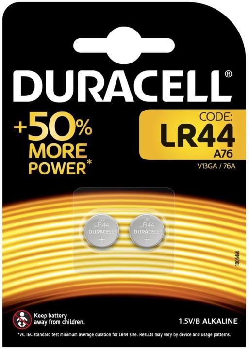 Immagine prodotto Duracell Electronics (2 pz., LR44, 105 mAh)