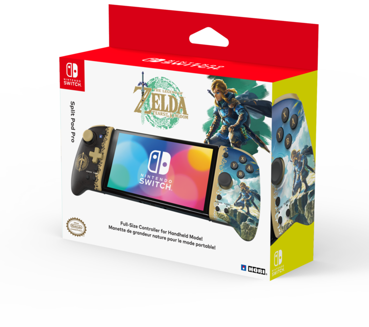 Immagine prodotto HORI Split Pad Pro - Zelda Lacrime del Regno (Switch, Switch OLED)