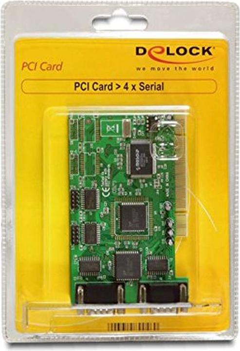 Immagine prodotto Delock Scheda PCI 4x seriale