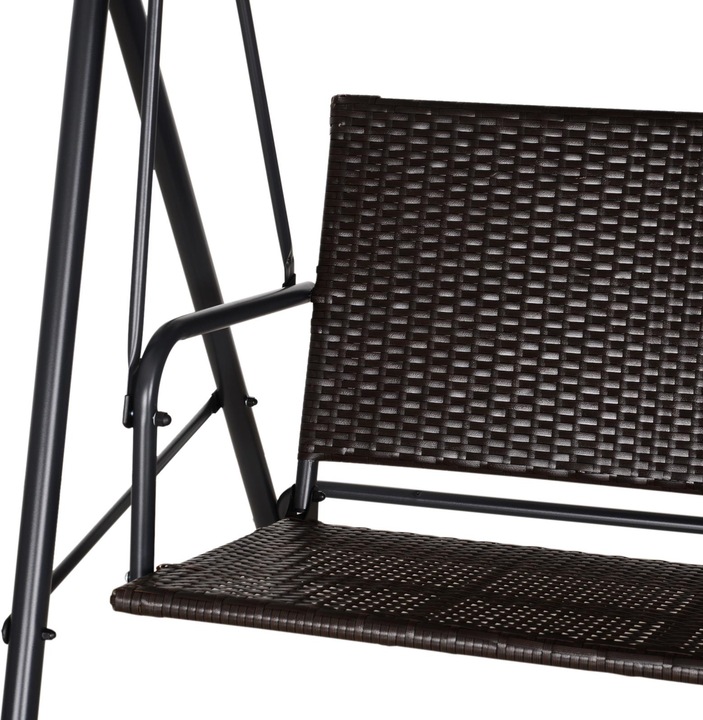Immagine prodotto Outsunny Dondolo Hollywood in rattan