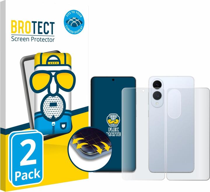 Actual product image BROTECT Full-Screen Protector Matte (2 pcs., Samsung Galaxy S25 Edge)