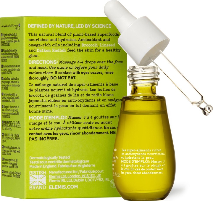 Image du produit Elemis Huile Superfood pour le visage (15 ml, Huile visage)