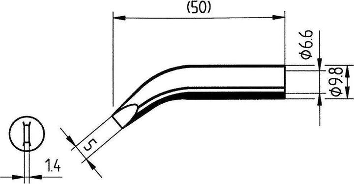 Image du produit Kurtz Ersa Fer a souder 832 RD (Panne de soudure)
