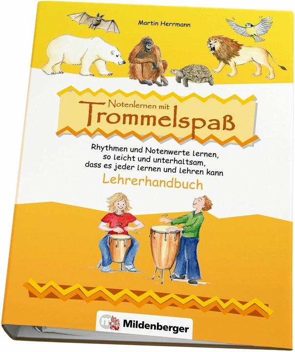 Actual product image Notenlernen mit Trommelspass (German, Martin Herrmann, 2018)