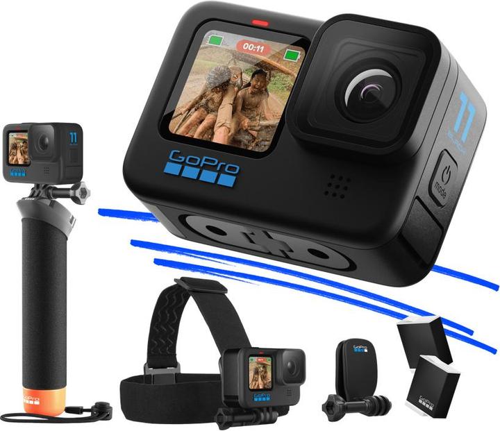 Immagine prodotto GoPro Pacchetto rigido di accessori HERO11 Black (60p, Bluetooth, WiFi)