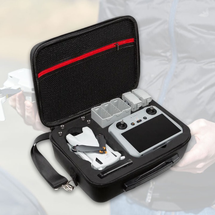 Actual product image Hermex Drone Case Drone Accessories Drone Transport Box Drone Carrying Bag (Drone carrier bag, DJI Mini 3 Pro)