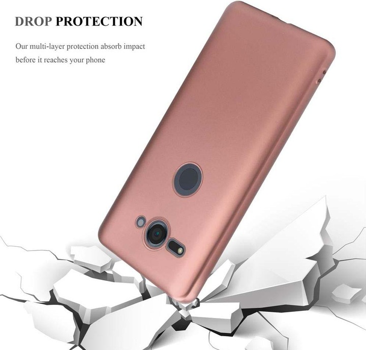 Produktbild Cadorabo TPU Matt Metallic Hülle (Sony Xperia XZ2 Compact)