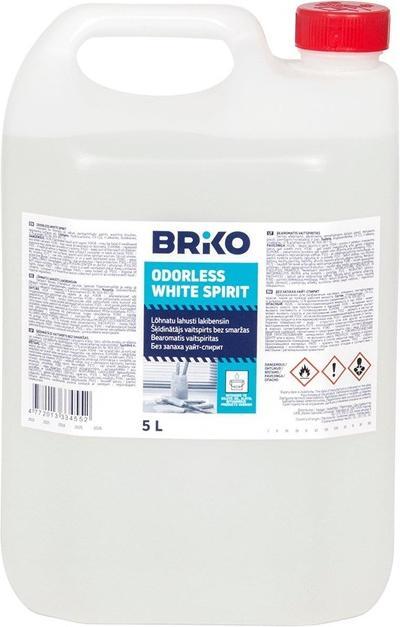 Image du produit Briko White Spirit Odorless 5l (5000 ml)