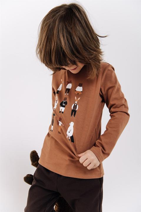 Actual product image Hebe Langarmshirt mit Tieren (134, 140)