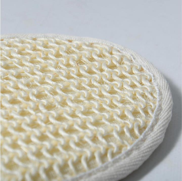 Produktbild MSV Peelingschwamm aus Sisal 20 x 13.5 cm, Weiss