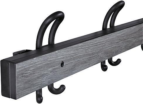 Actual product image eurokraft pro Coat rail with double hooks