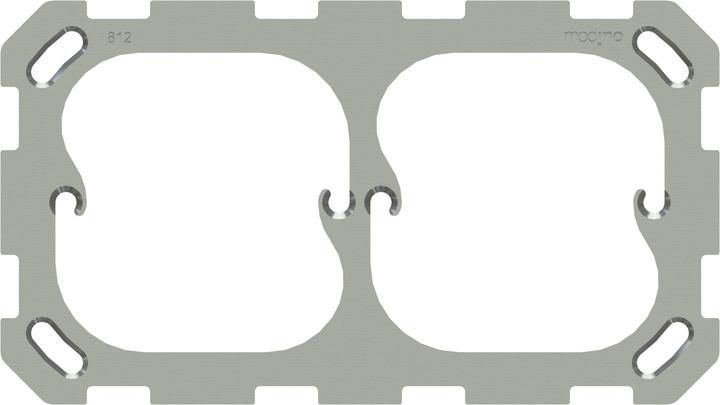 Actual product image Modino Mounting plate size 1x2 horizontal