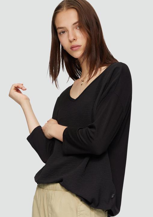 Image du produit S.Oliver T-Shirt 3/4-Arm-Shirt im Fabricmix (XS)