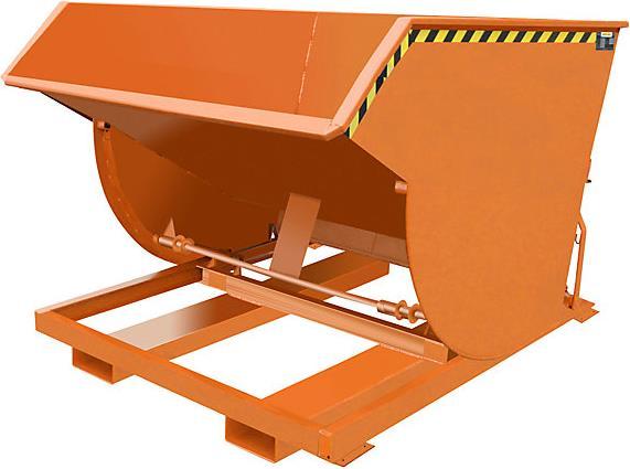 Image du produit eurokraft pro Benne basculante, modèle étroit (1500 l)