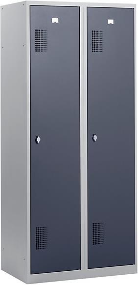 eurokraft basic Garderobenschrank (80 cm, 180 cm)