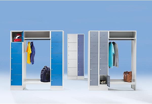 Actual product image Wolf locker room wardrobe system (147 cm, 185 cm)