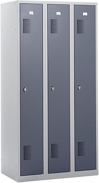 Produktbild eurokraft basic Garderobenschrank (90 cm, 180 cm)
