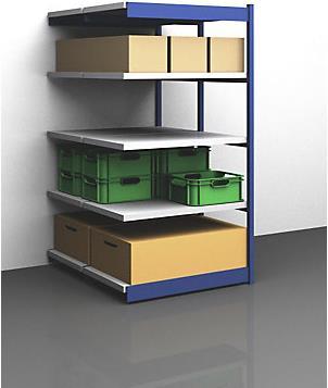 Produktbild kaiserkraft Stabil-Steckregal, doppelseitig