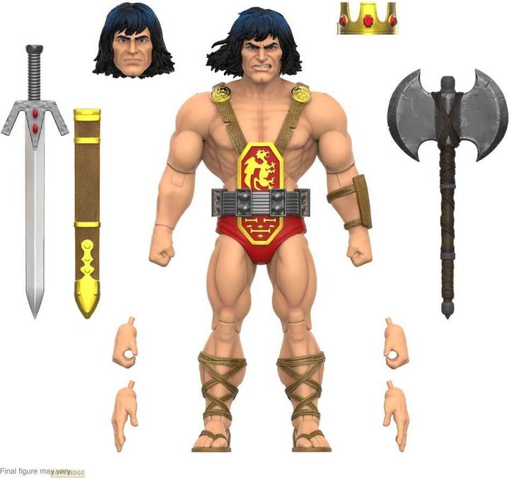 Actual product image Super7 Conan the Barbarian Ultimates action figure Kull The Conqueror 18 cm