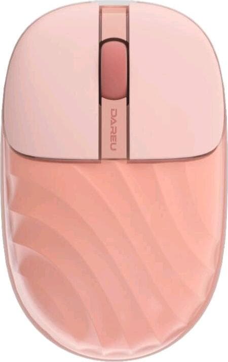 Dareu LM135G Mouse senza fili rosa (Senza fili)