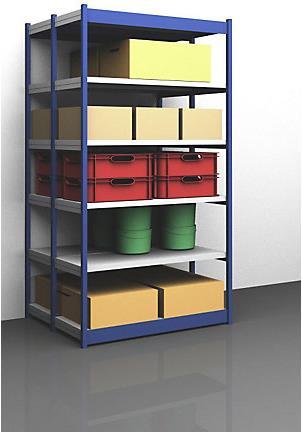 Produktbild kaiserkraft Stabil-Steckregal, doppelseitig