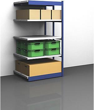 Produktbild kaiserkraft Stabil-Steckregal, doppelseitig