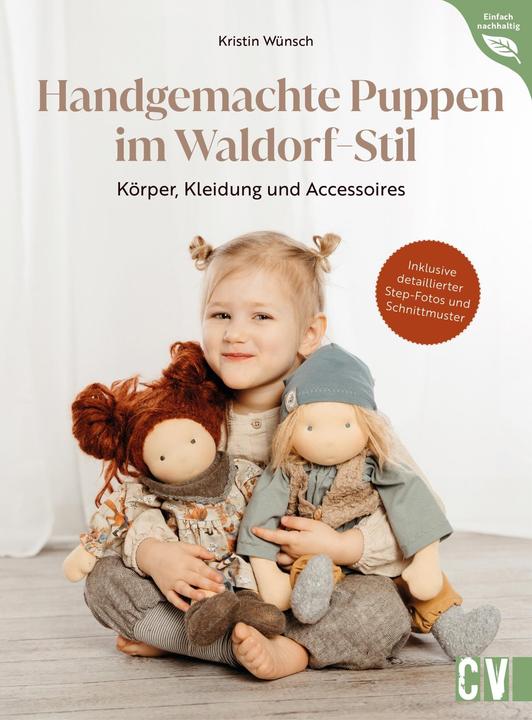 Actual product image Handgemachte Puppen im Waldorf-Stil (German, Kristin Wünsch, 2023)