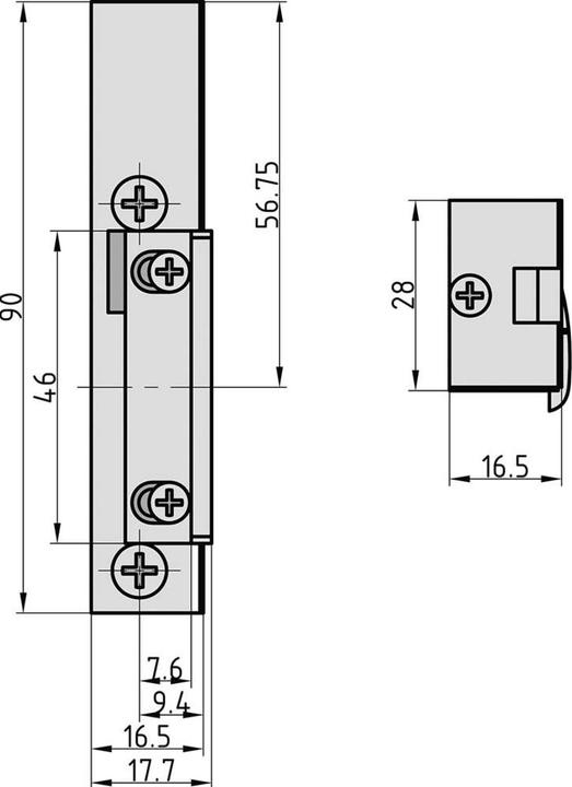 Produktbild effeff Türöffner (Indoor)
