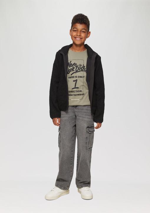 Produktbild S.Oliver T-Shirt Langarmshirt mit Schriftprint (170, 176)