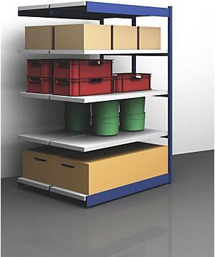 Produktbild kaiserkraft Stabil-Steckregal, doppelseitig