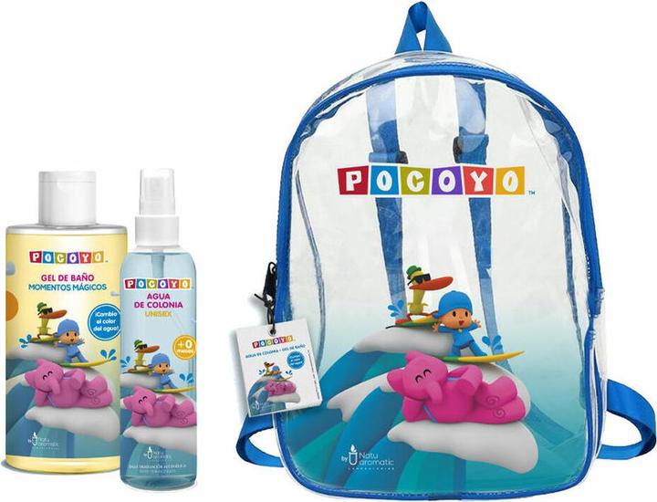 Actual product image The Seven Kids Cartoon Pocoyo Eau De Cologne Spray 150ml Set 3 items (Eau de cologne, 150 ml)